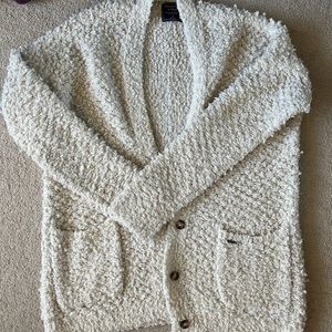 Cream soft cardigan